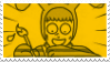 Yellow Aesthetic Popee Stamp