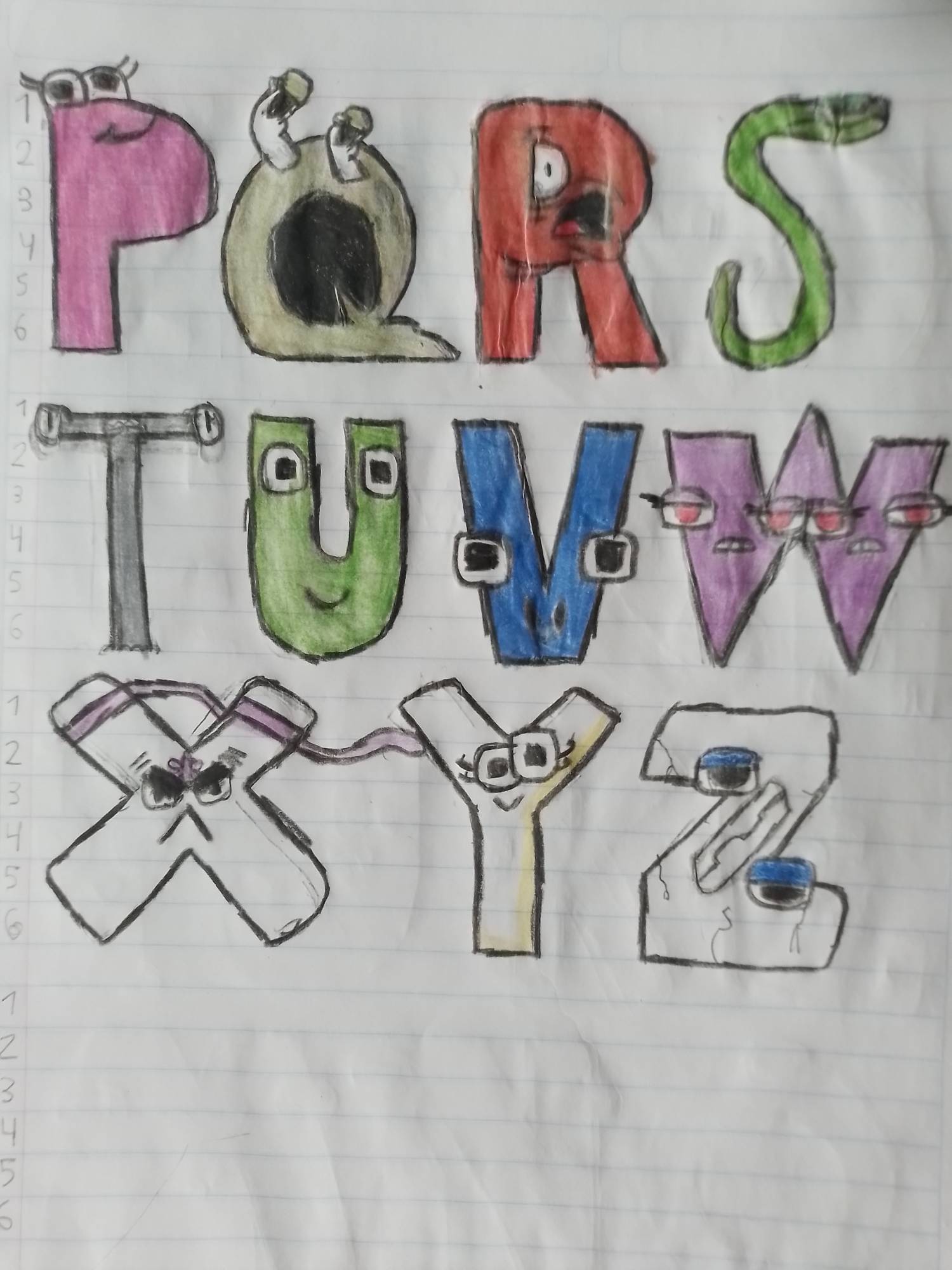 RUSSIAN ALPHABET LORE P! by KatieLover1407 on DeviantArt