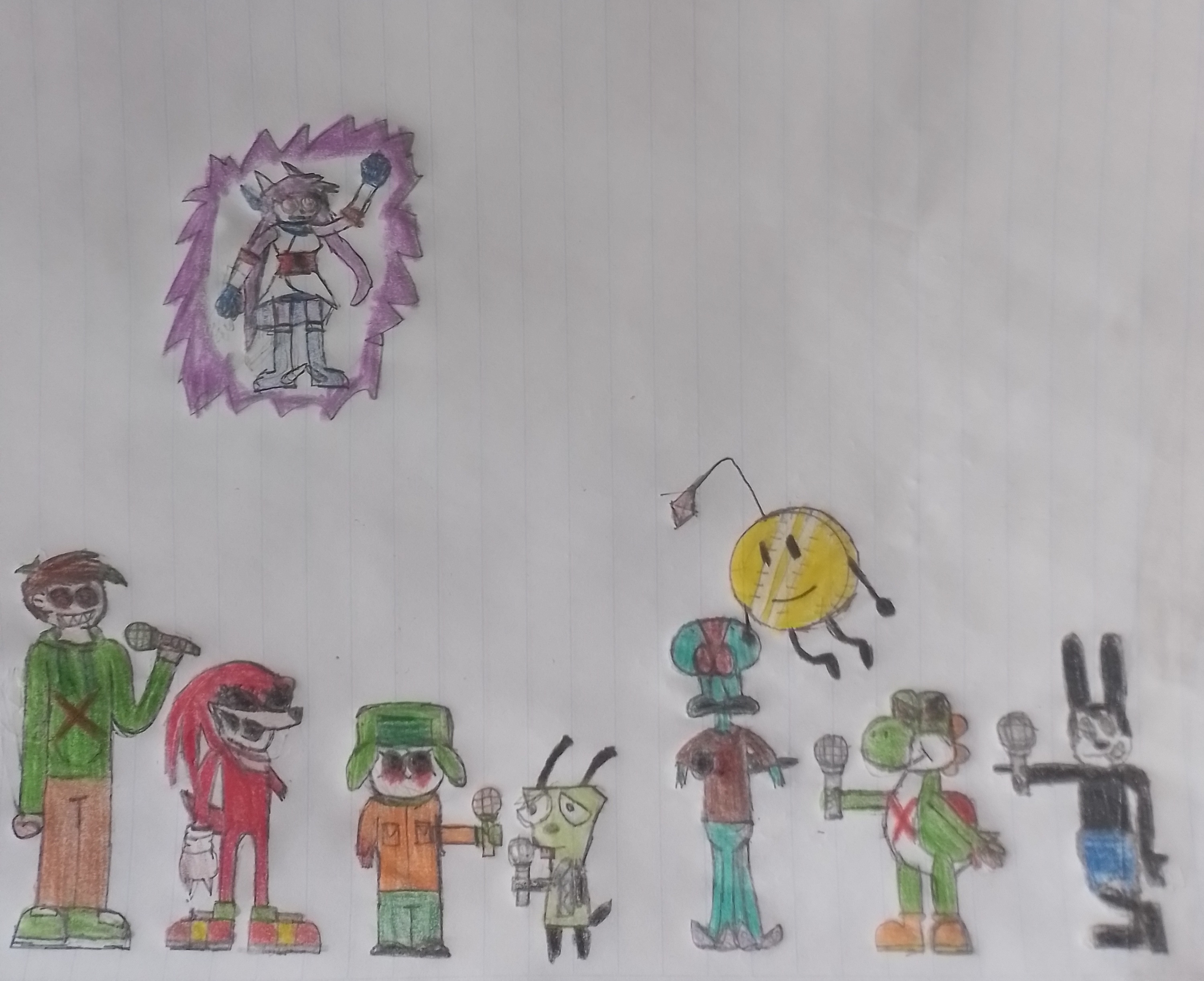 Random250 Deviantart Omnipresent with random characters by Clocker14 on DeviantArt