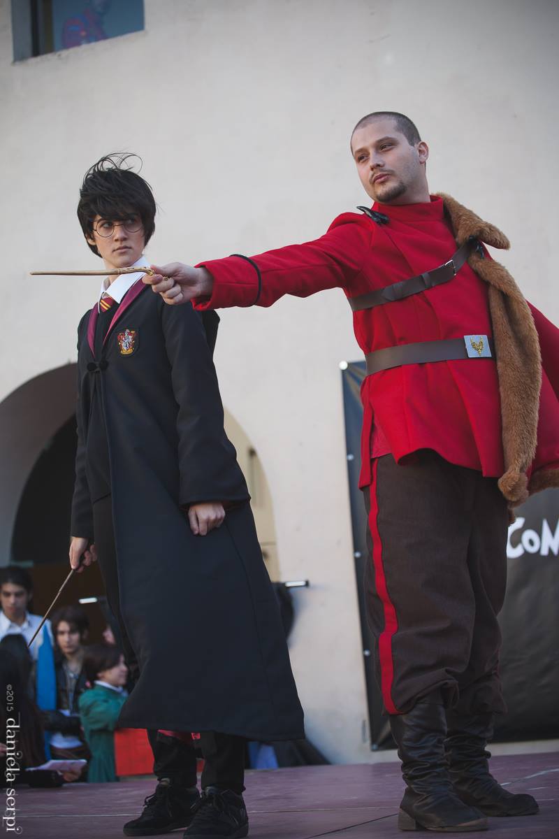 Krum and Potter Cosplay