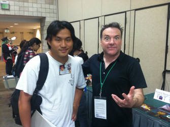 Me and the Guy who voices Invader Zim