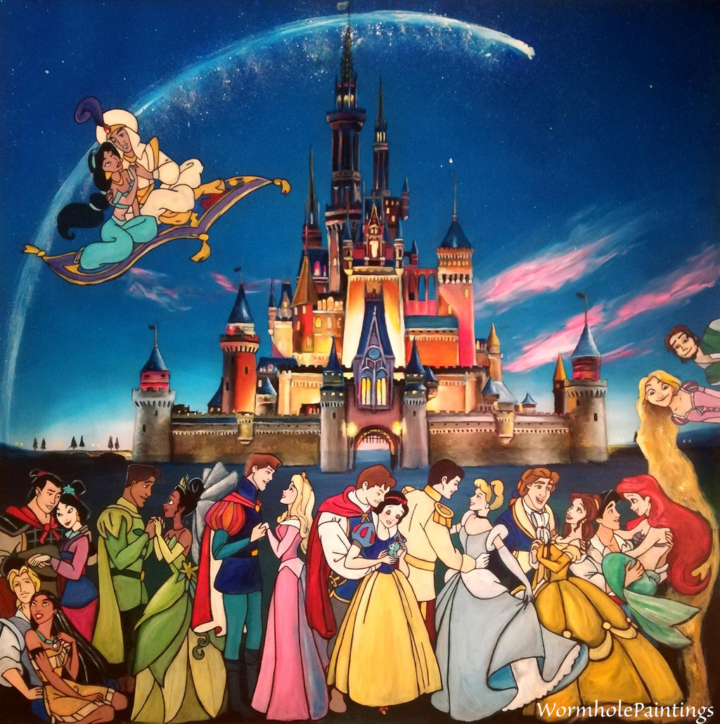 Disney Fantasy by WormholePaintings on DeviantArt