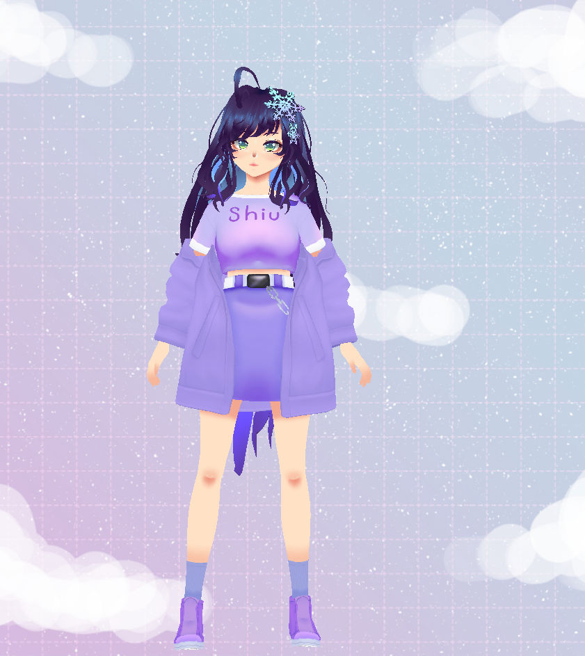 Snowli -vroid commission- by SweetLittleNekoChan on DeviantArt