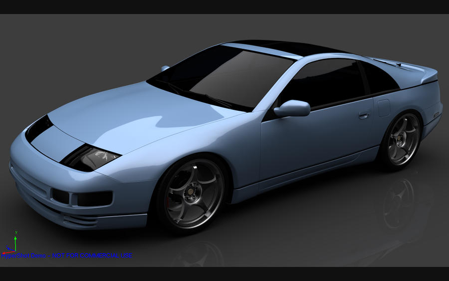 Z32 Blue Nissan 300zx Z32 Baby Blue by tsefreeflow on DeviantArt