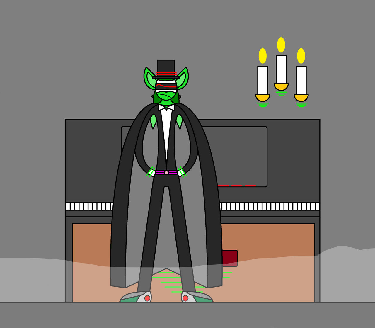 Jade as the Phatom Of The (Space) Opera