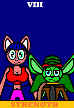 Jade and Claudia Tarot Card