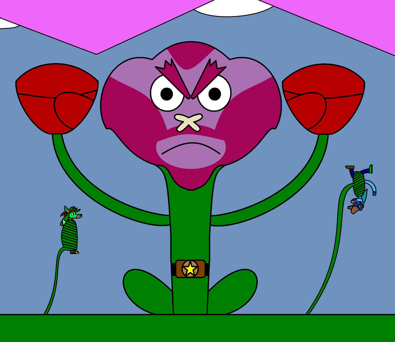 The Heavyweight Guardian Of Onigiri, Clarkia Lang