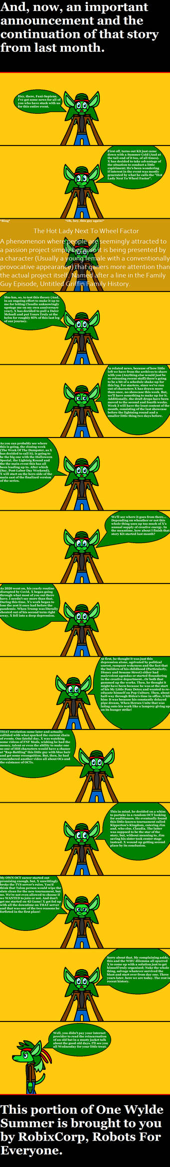 One Wylde Summer: Changes + Backstory Continuation