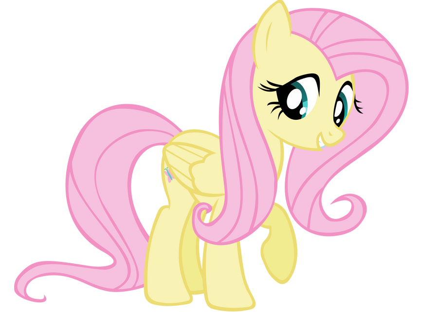 Fluttershy Vector - Oh Hai...