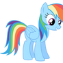 Rainbow Dash Vector - That's Sounds Interesting!
