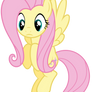 Fluttershy Vector - Is there someone down there?