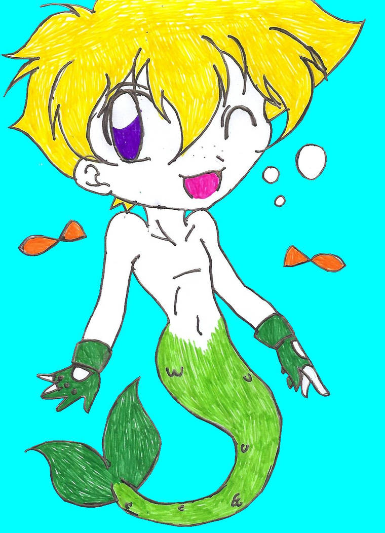 Max the little merman by Penny6 on DeviantArt