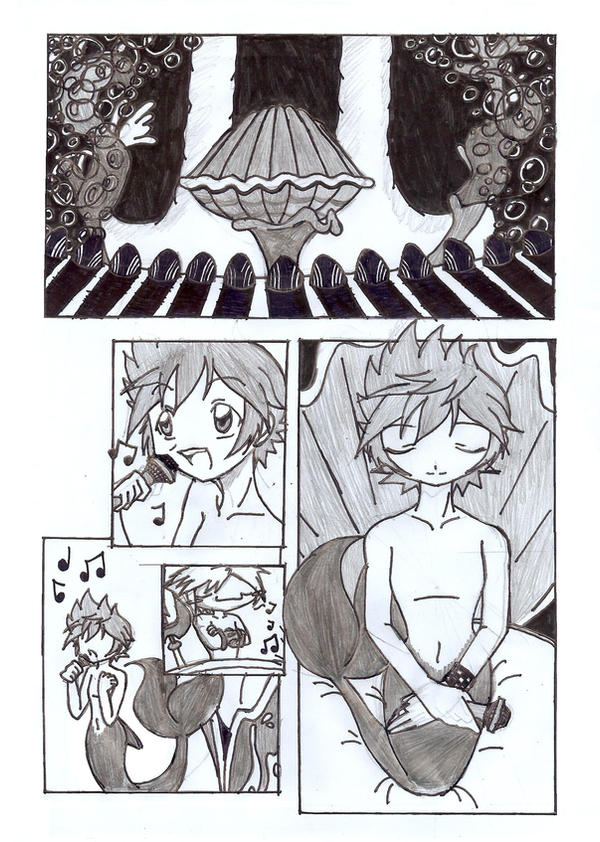Kh2-The Little Merman pg 6 by Penny6 on DeviantArt