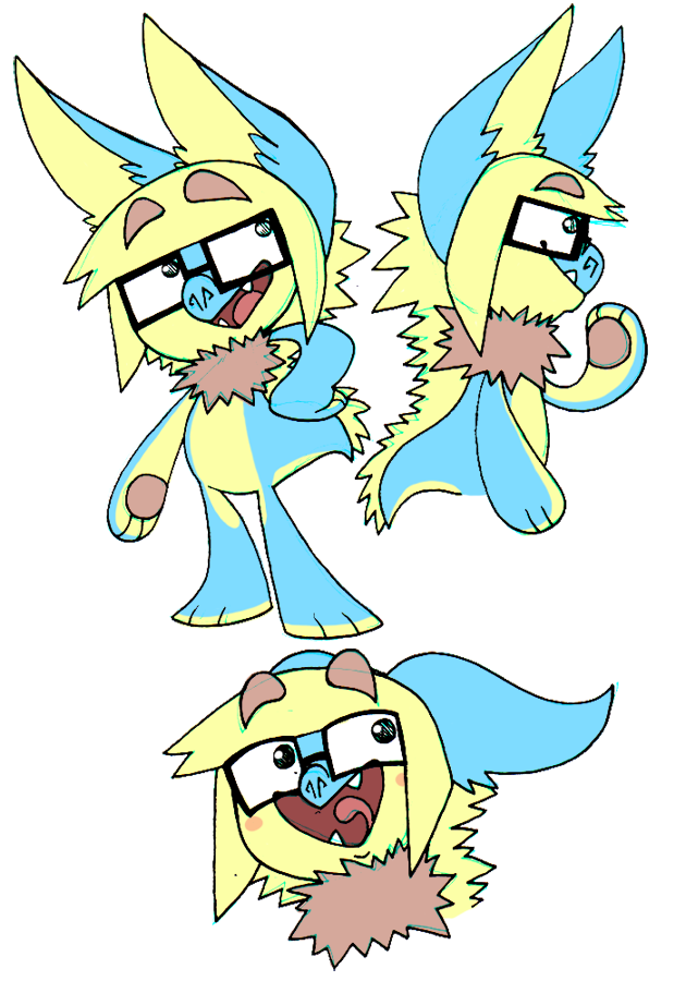 fluff monster by grindzone on DeviantArt