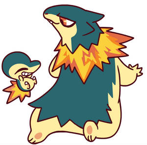 cyndaquil and typhlosion