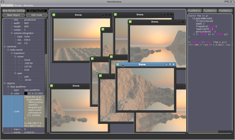 Screenshot of Minimalistic GUI by phresnel on DeviantArt