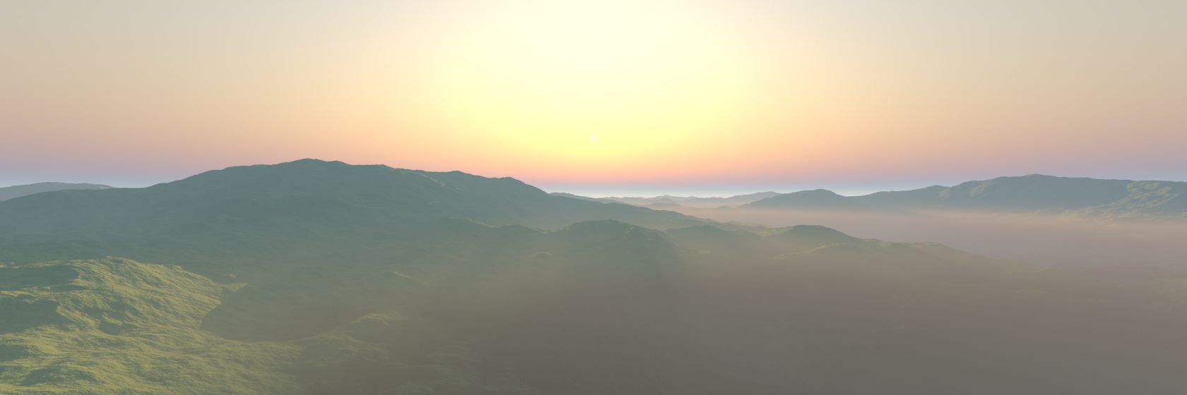 Calm Hills - Aerial View