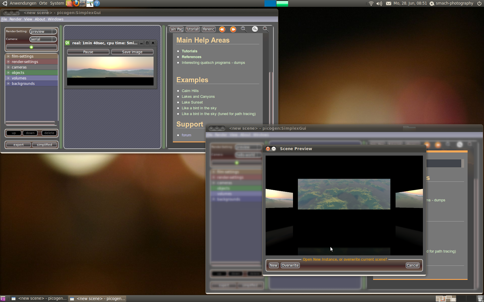 picogen 0.3 beta6 - In action