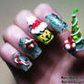 How The Grinch Stole Christmas Nail Art