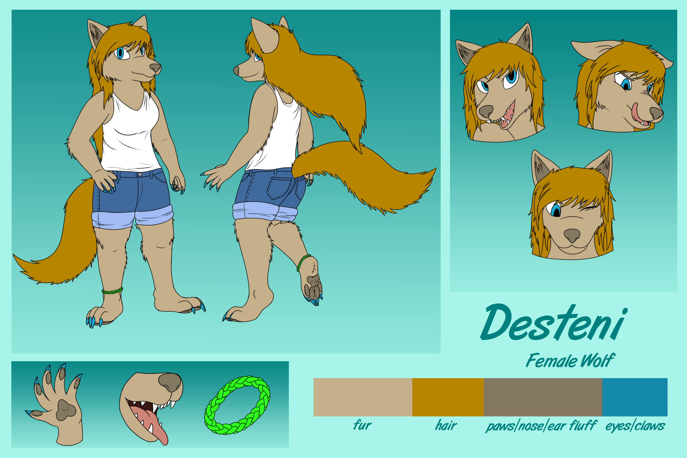 Desteni - Reference Sheet by TheHiddenMagpie on DeviantArt