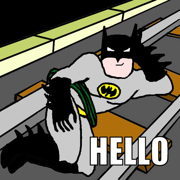 Batman Using Threads Batman thread? Batman thread! by echapa on DeviantArt