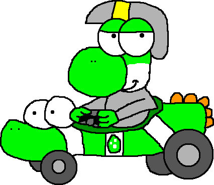 Yoshi Kart by macloud34100 on DeviantArt