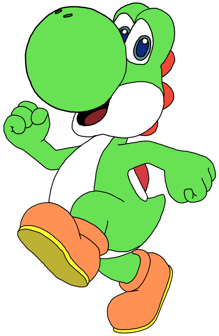 Yoshi Leg Yoshi (Game U Version) by macloud34100 on DeviantArt