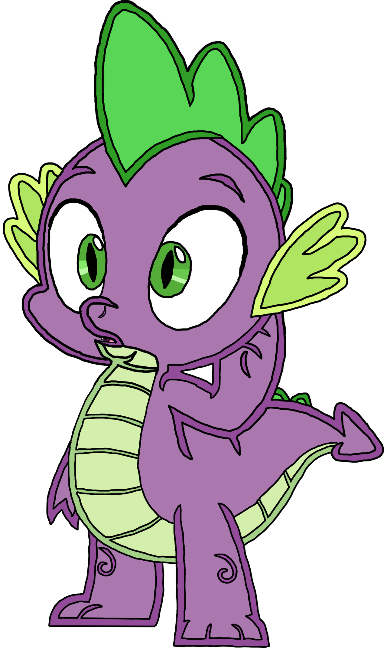 Spike (Game U Version) by macloud34100 on DeviantArt