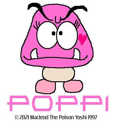 Goomba Oc Deviantart Goomba OC - Poppi by macloud34100 on DeviantArt