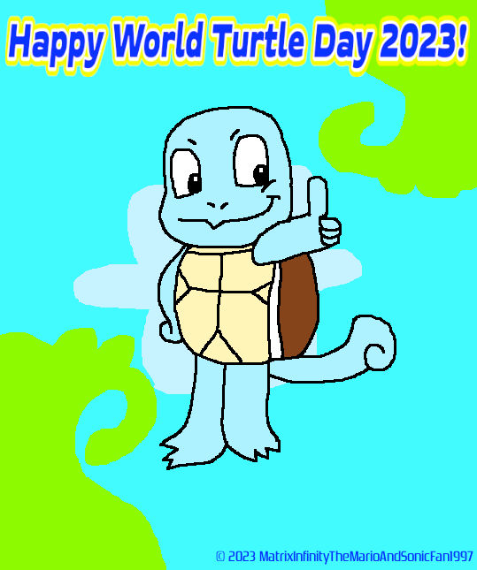 Happy National Turtle Day 2023 by macloud34100 on DeviantArt