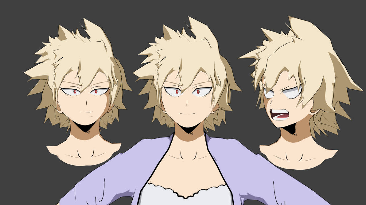 Mitsuki Bakugo 3D Model UPDATED by tidiestflyer on DeviantArt
