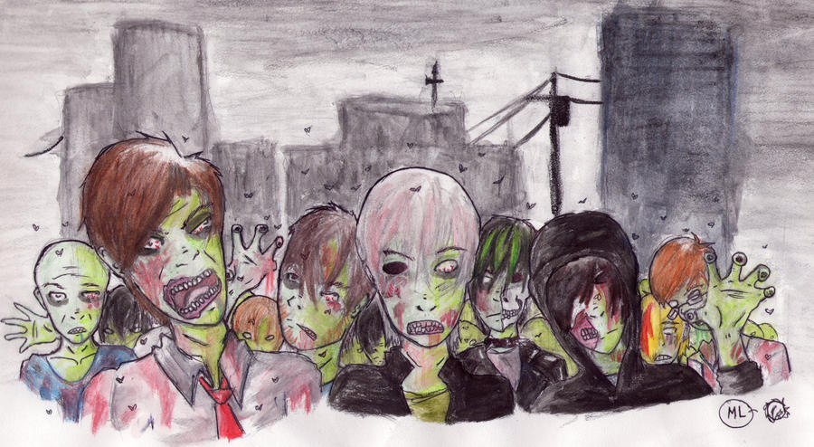 Its a Gaggle of Zombies