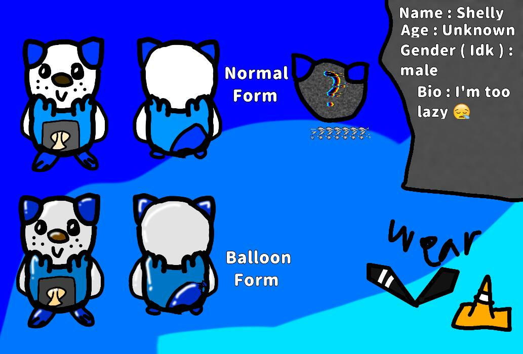 Shelly reference sheet Updated by CalvertVyllmos on DeviantArt