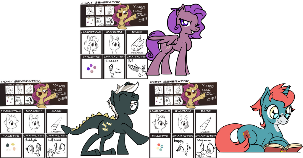 Mlp Generator Pony Generator Compilation #2 by FlutterLuv on DeviantArt