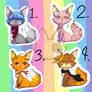 Fox Adoptables [OPEN] 30 points each