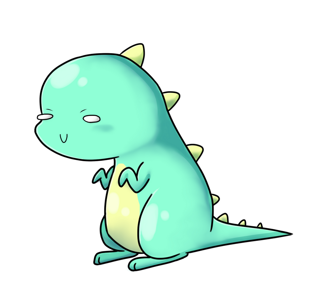 Smol Chibi Dinosaur by Willowaffi on DeviantArt