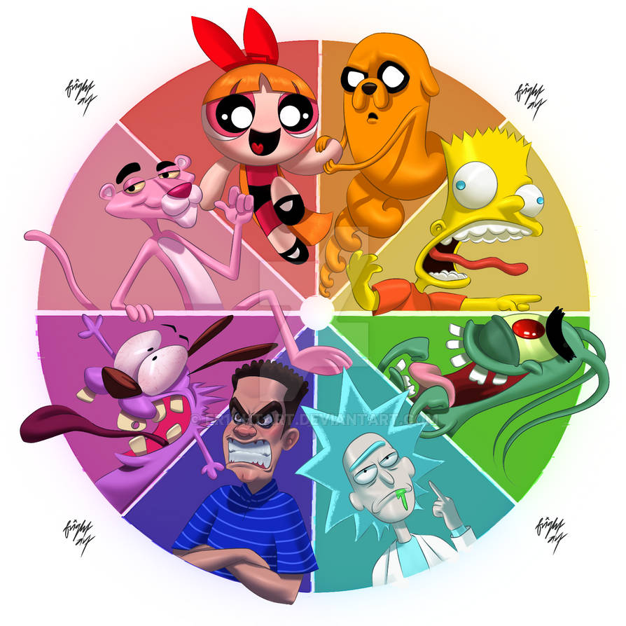 Color Wheel Challenge - Fright Art by FR1GHTART on DeviantArt