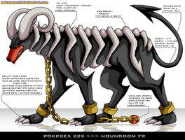 Pokedex 229 - Houndoom FR