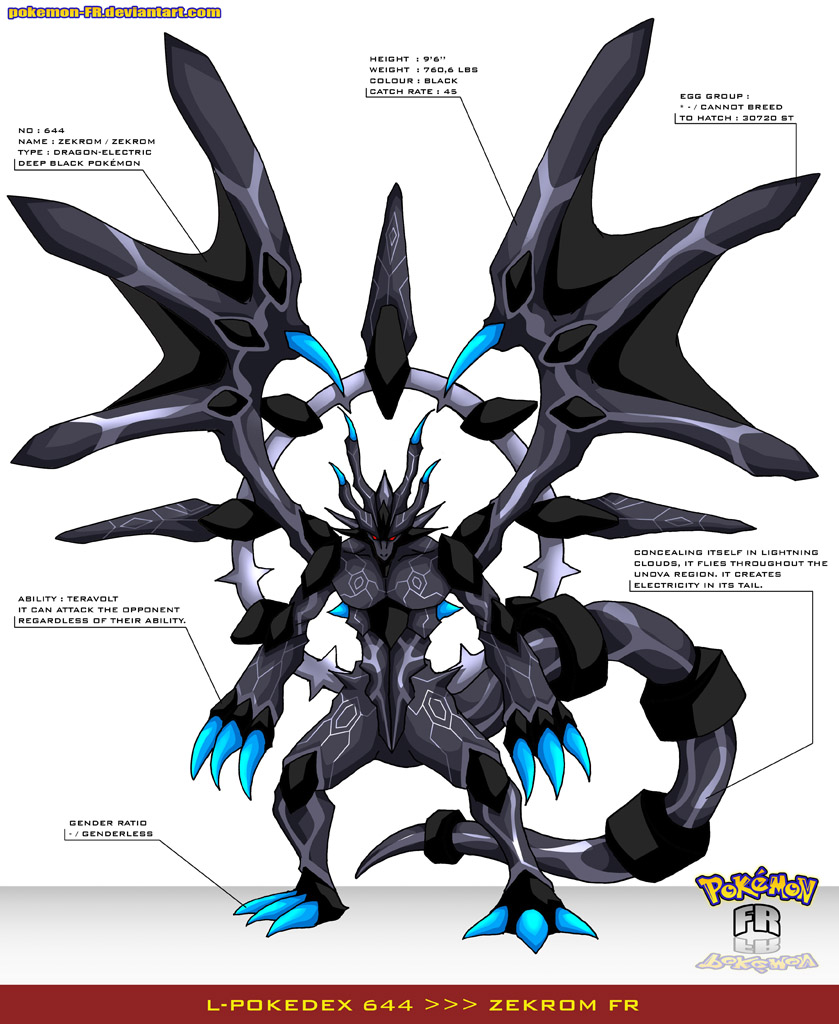 Zekrom moves(Gen VIII) by RedDemonInferno on DeviantArt