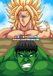 FR7 Broly VS Hulk