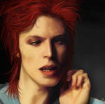 David Bowie: not wearing a hat