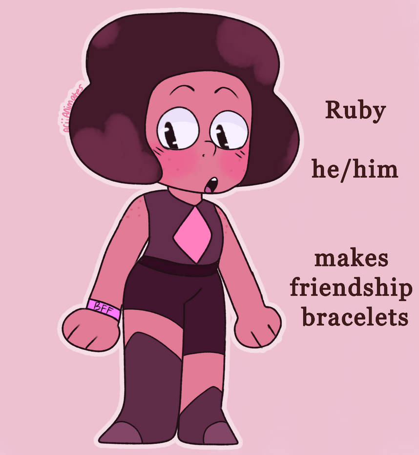 Ruby || SU OC || by ZacSucks656 on DeviantArt