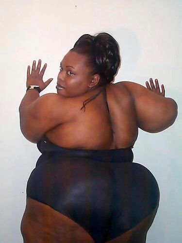 Ass spreading ebony bbw Big Black