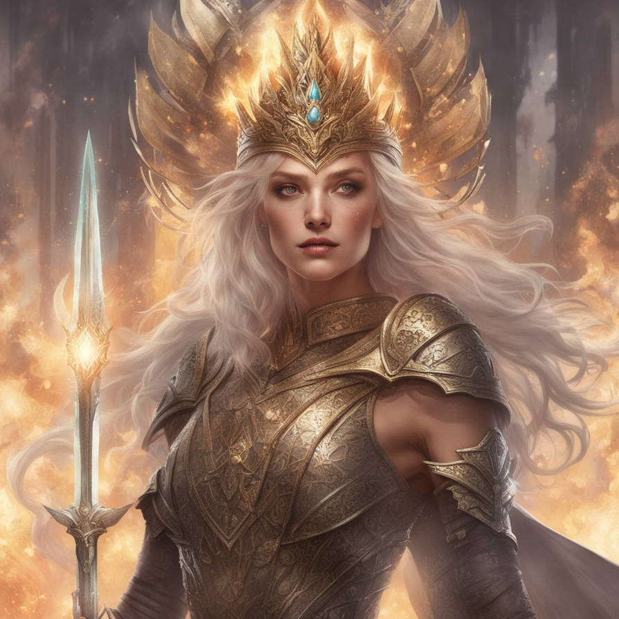 Incandescent warrior queen