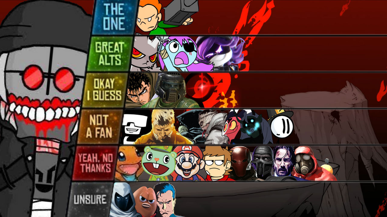 Hank Win Rates Hank J. Wimbleton Matchup Tier List by JustSomeApple on DeviantArt