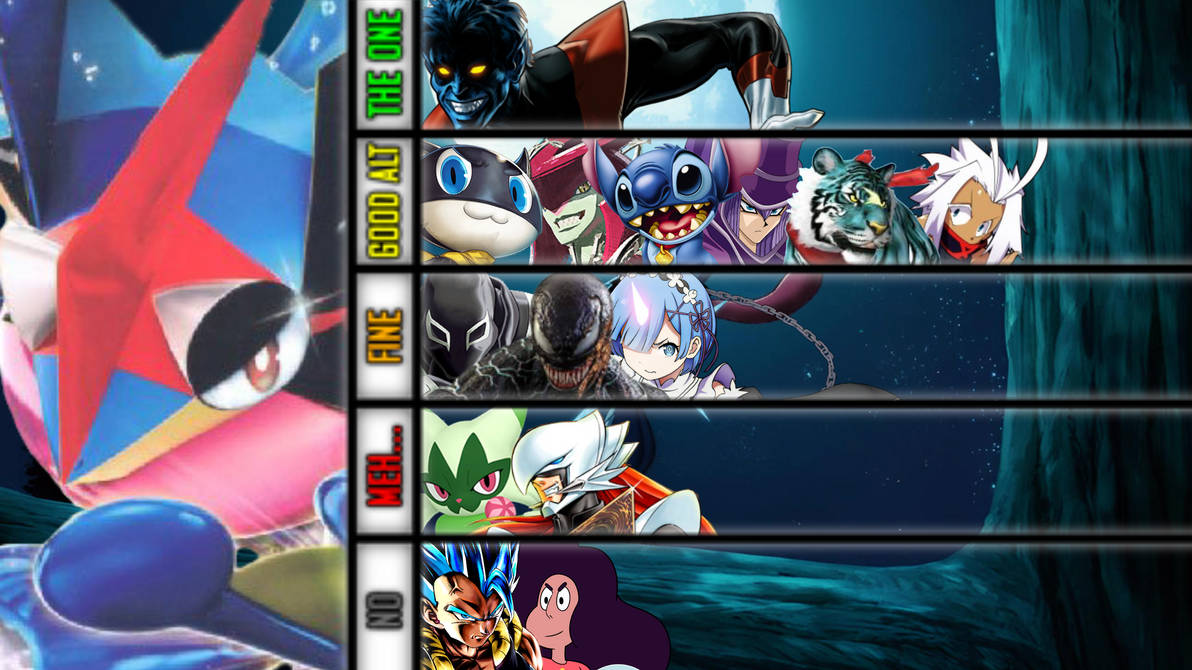 Ash Greninja Matchup Tier List by JustSomeApple on DeviantArt