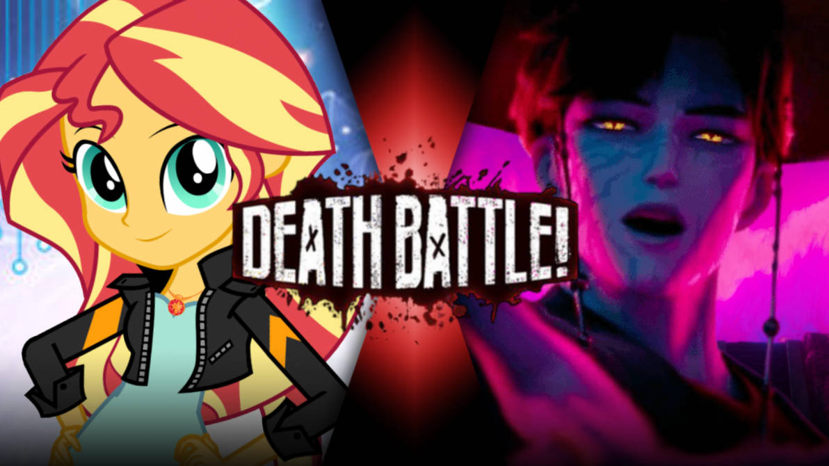 Sunset Shimmer vs Jinu by JustSomeApple on DeviantArt