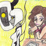 GLaDOS and  Caroline