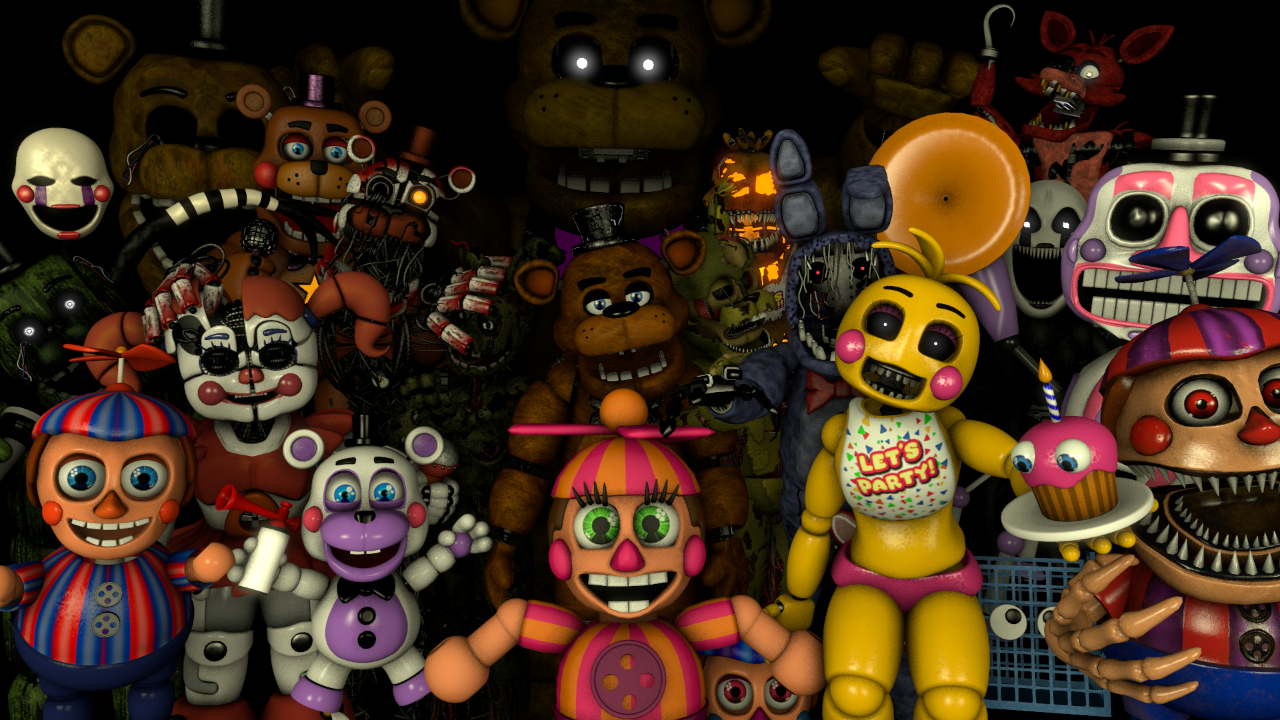 Ultimate Custom Night  Night, Fnaf, Five nights at freddy's