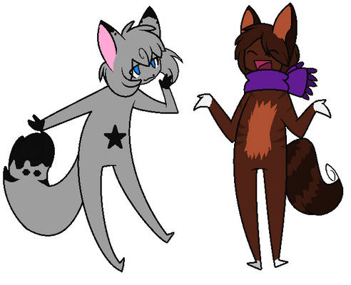 Hazelstar and Silverpaw